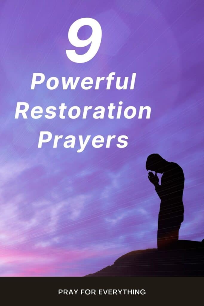Powerful Restoration Prayers