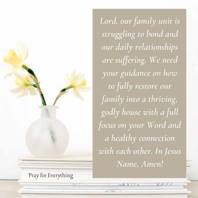 6 Powerful Prayers for My Family in Difficult Times