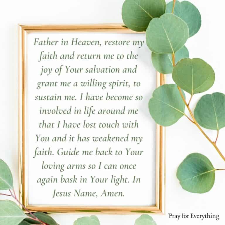 9 Powerful Prayers for Restoration