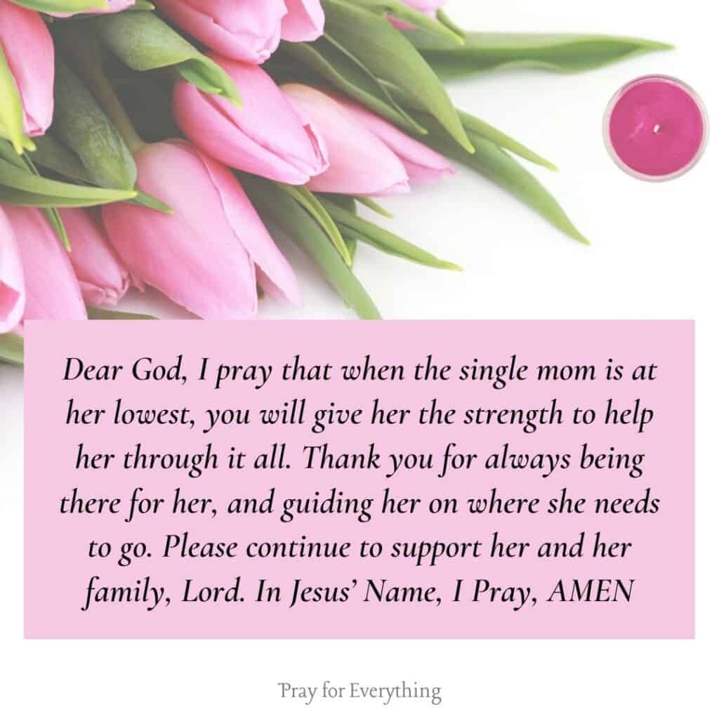 Prayer for Single Mothers 