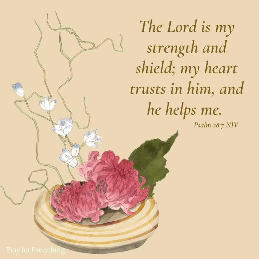 Psalm for Strength Psalm 28 7