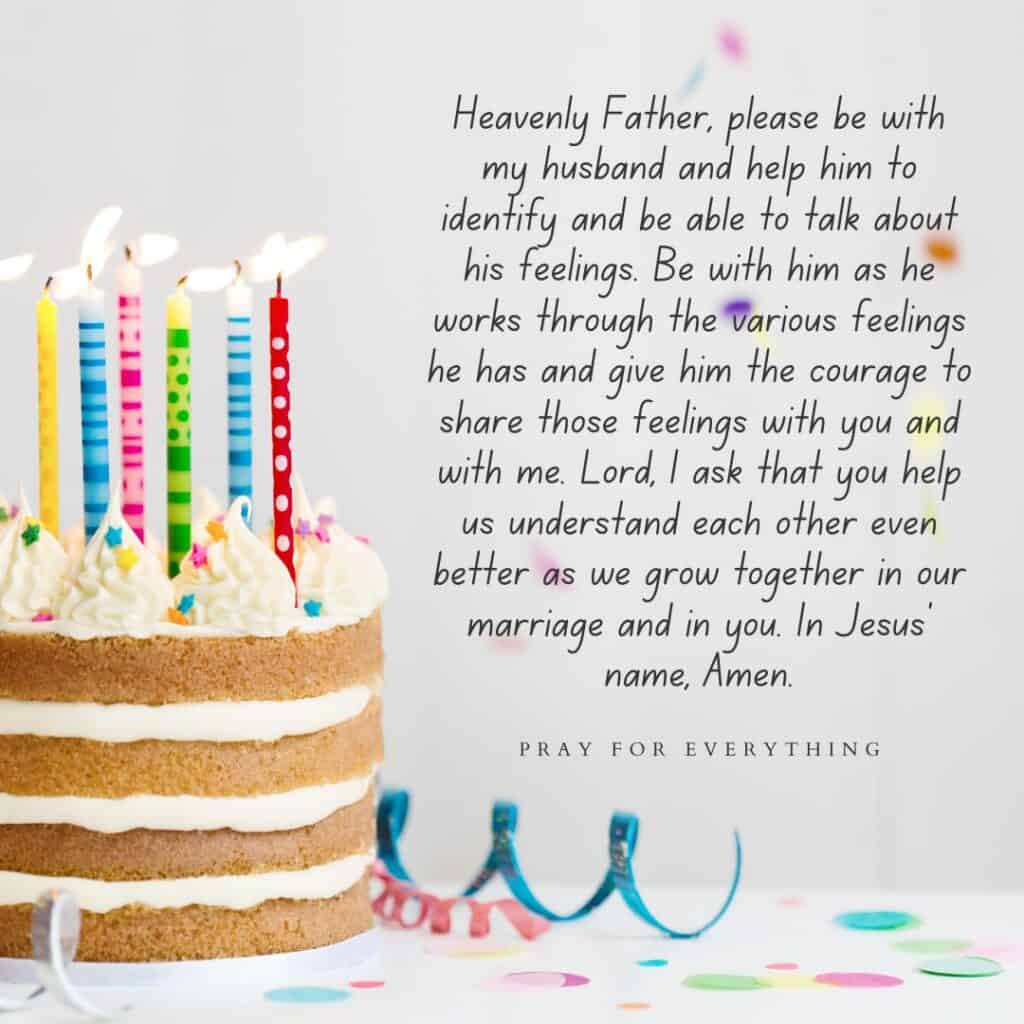 10 Loving Birthday Prayers for My Husband