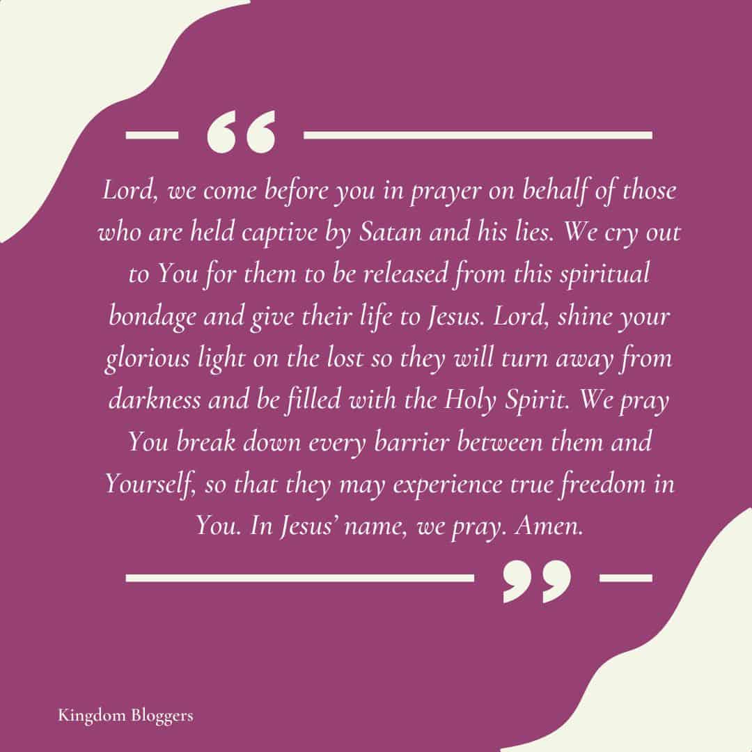 11 Powerful Prayers for Lost Souls