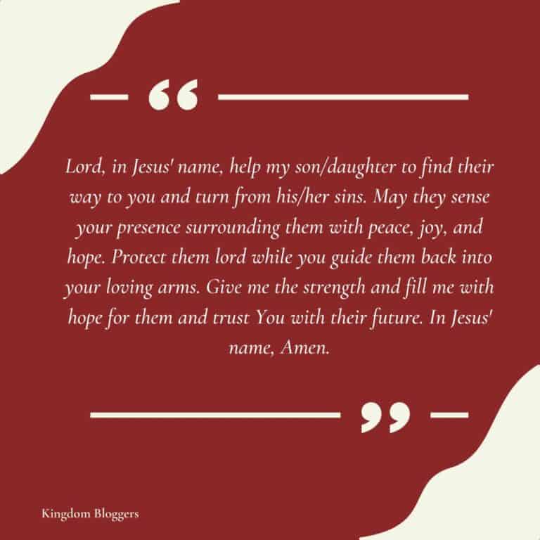 11 Powerful Prayers for Lost Souls