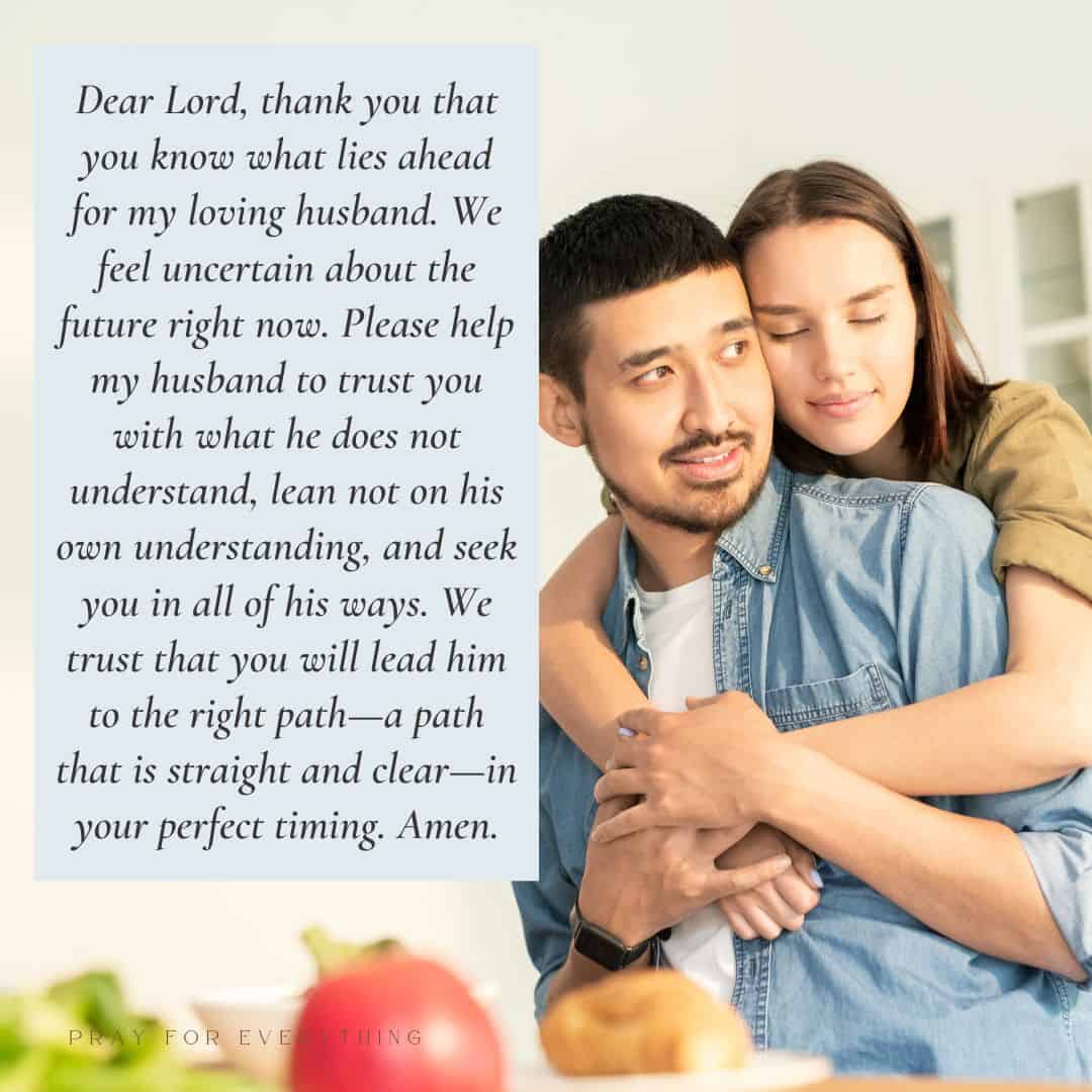 22 Powerful Morning Prayers for My Husband