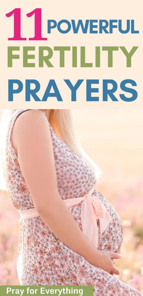 11 Powerful Fertility Prayers